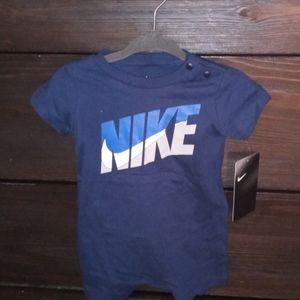 Blue Nike Bodysuit